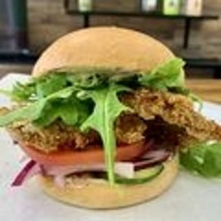 Oyster Mushroom Sandwich